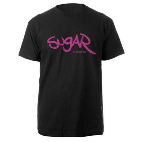 Maroon 5 shirt Small Sugar single graphic slogan band merch - Picture 9 of 9